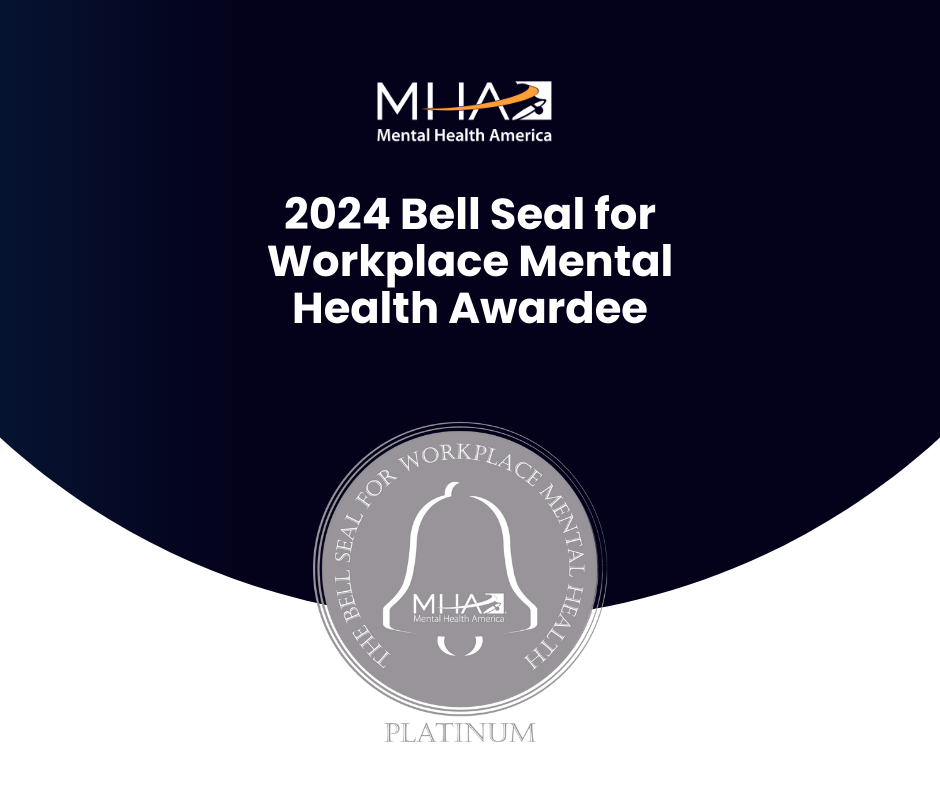 Mental Health America Platinum Bell Seal